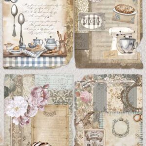 Papel de Arroz 54X33 Home & Decor Kitchen V