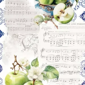 Papel de Arroz 54X33 Apples VI
