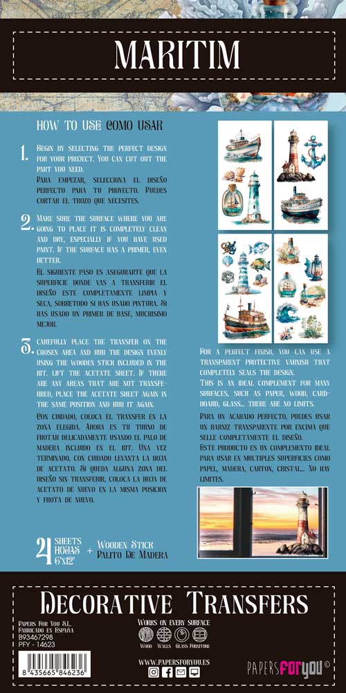 Decorative Transfers 15X30 - Imagen 2