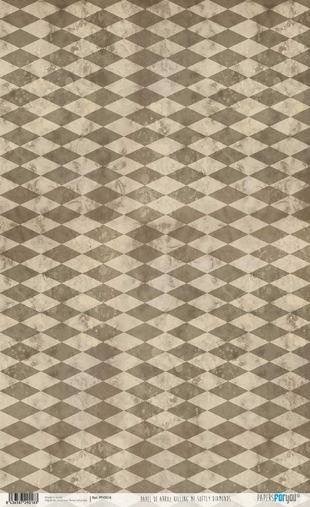Papel de Arroz 54X33 Killing Me Softly Diamonds