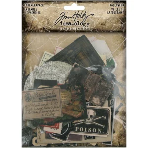Tim Holtz Idea-Ology Halloween Ephemera Pack