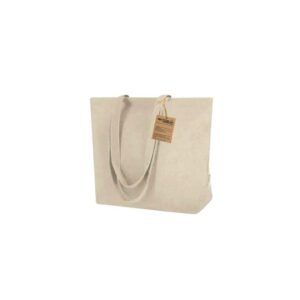 Bolsa algodón reciclado 50x36 cm