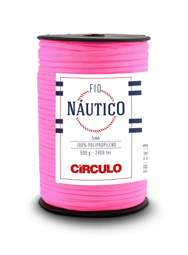 Circulo Fio Nautico 5mm – Cordón de polipropileno, 208m / 500g Blue Tulipan