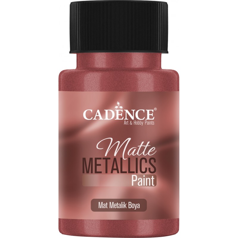 MATT METALLIC PAINT 50 ml ANTIQUE RED