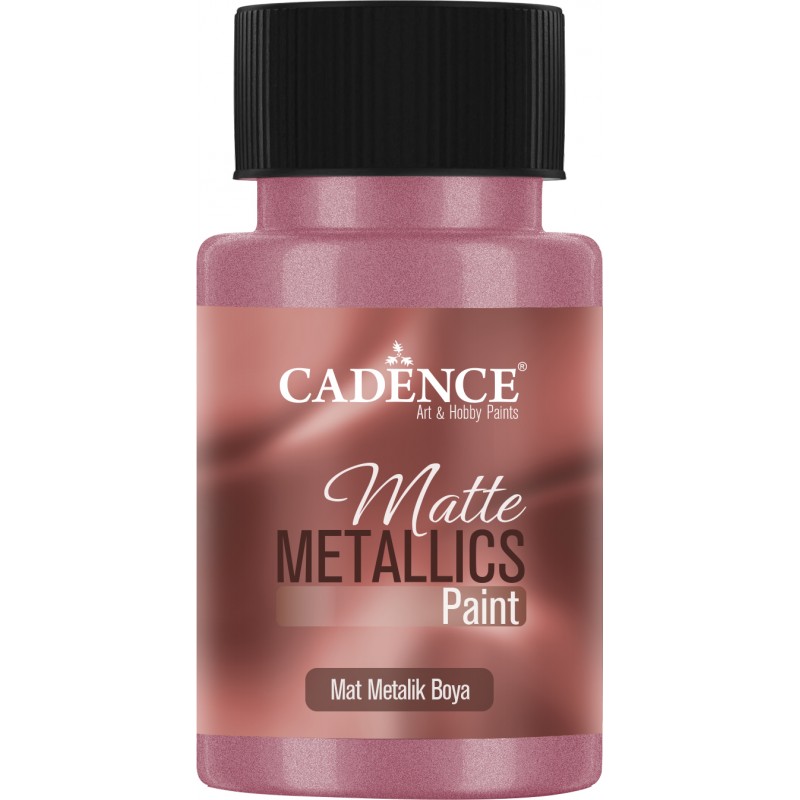 MATT METALLIC PAINT 50 ml DRY ROSE