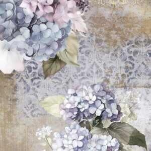 Papel de Arroz 54X33 La Vie En Fleurs Hydrangeas II