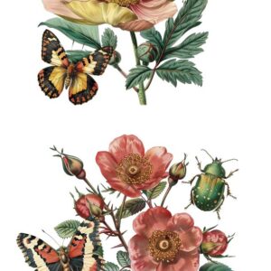 Papel de Arroz 54X33 Bug´s Garden VII