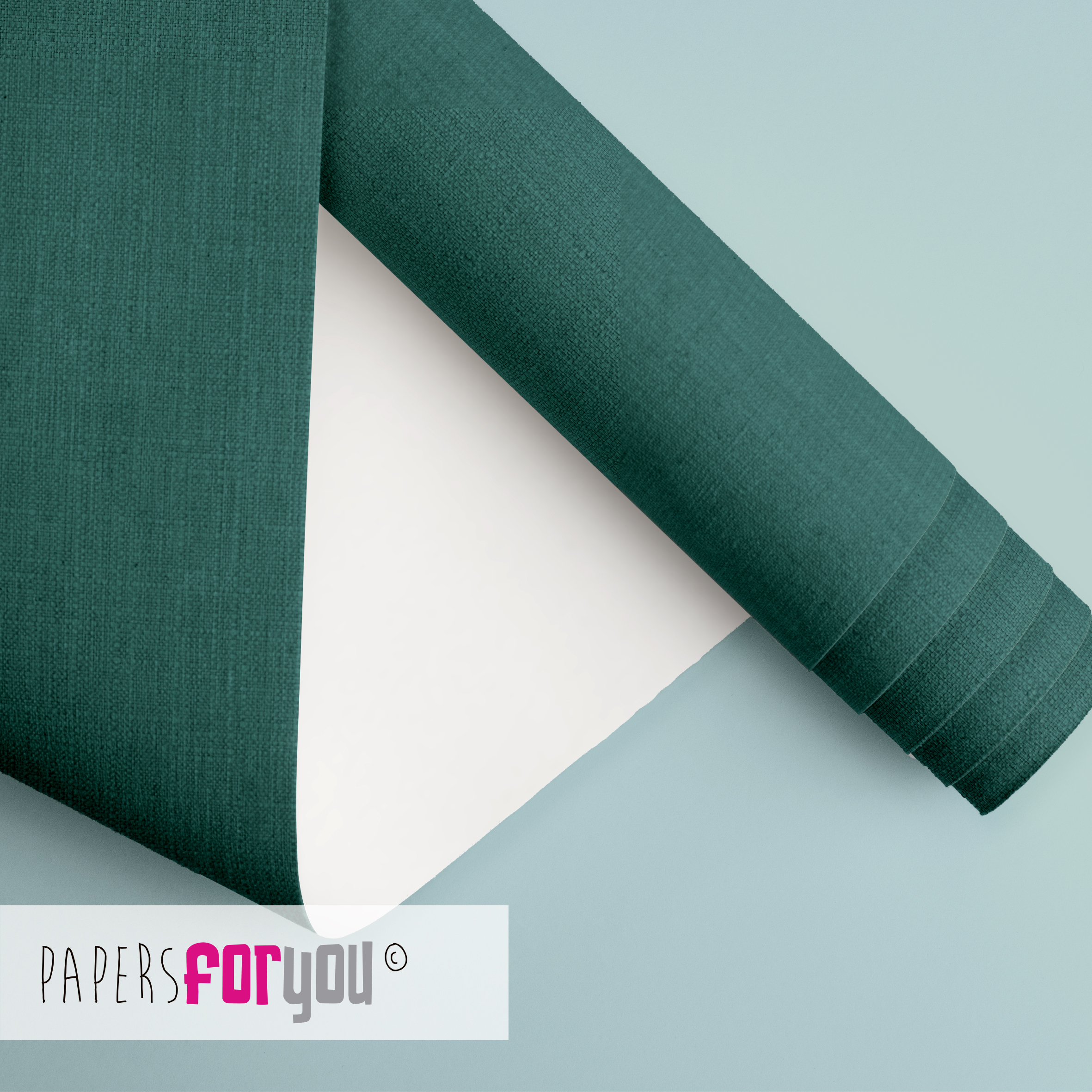 Lino de Encuadernar 70x50 Pine Green