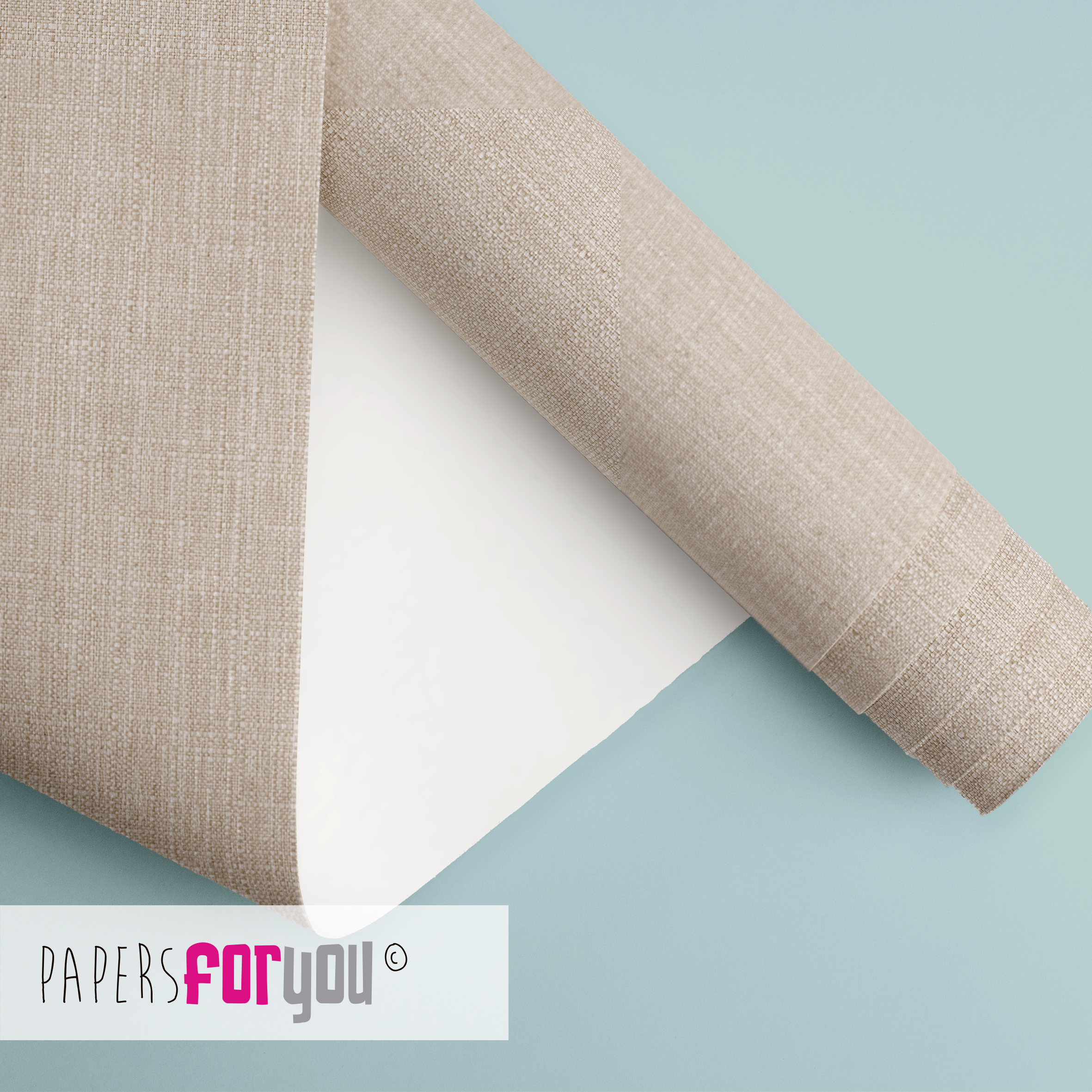 Lino de Encuadernar 70x50 Light Beige