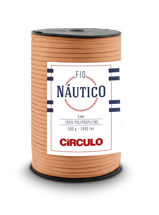 Circulo Fio Nautico 5mm – Cordón de polipropileno, 208m / 500g Valencia