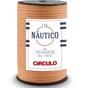 Circulo Fio Nautico Slim 3mm – Hilo Cordón de Polipropileno, 278m/400g Cobre