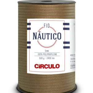 Circulo Fio Nautico 5mm – Cordón de polipropileno, 208m / 500g Terracotta