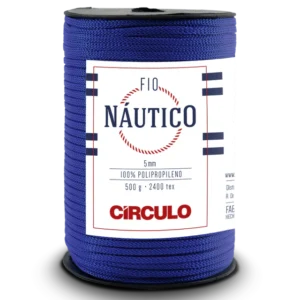 Circulo Fio Nautico 5mm – Cordón de polipropileno, 208m / 500g Blue Bic