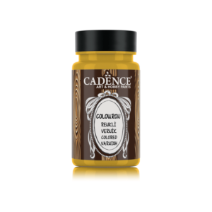 COLOUR ON VARNISH Yellow 90ml