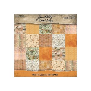Palette Collection 8x8 Inch Orange