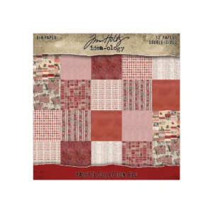 Palette Collection 8x8 Inch Red