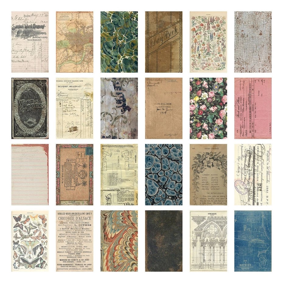 Tim Holtz Backdrops Volume 1 - Imagen 2