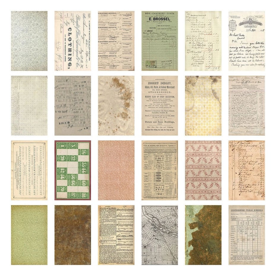 Tim Holtz Backdrops Volume 1 - Imagen 3