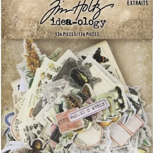 Tim Holtz Field Notes Ephemera Snippets