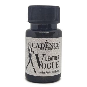 LEATHER VOGUE METALLIC Black 50ml