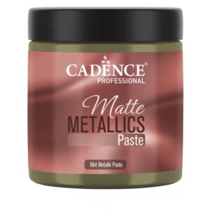 MATT METALLIC PASTE GREEN GOLD 250ml