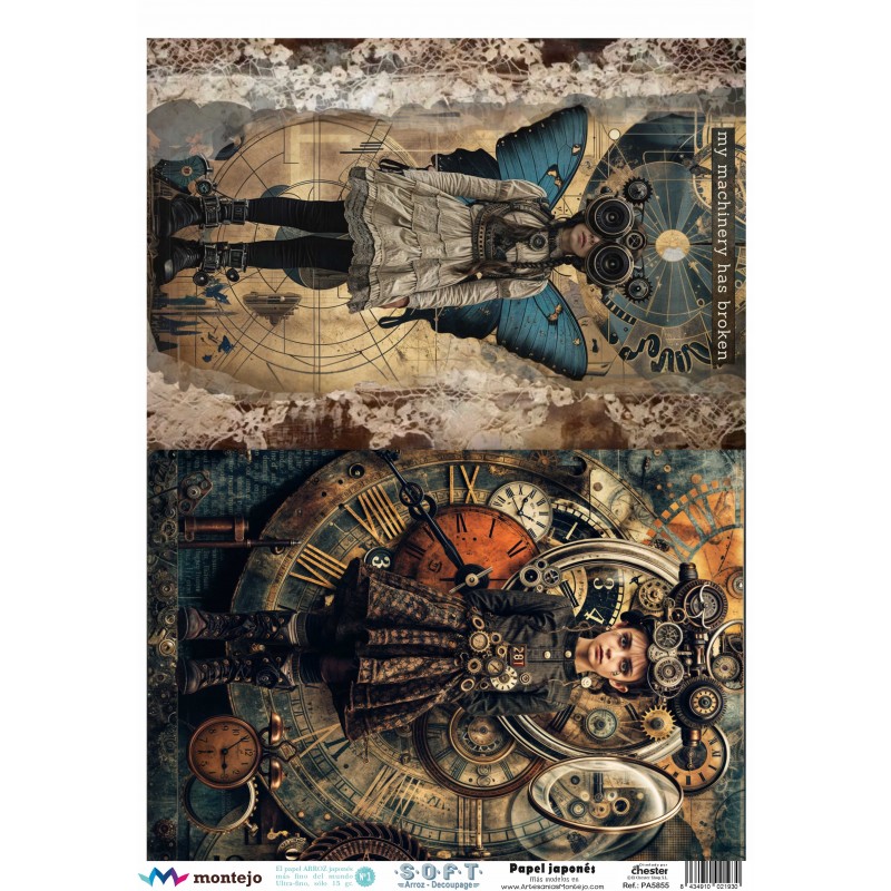 Papel de Arroz Soft 30x41cm