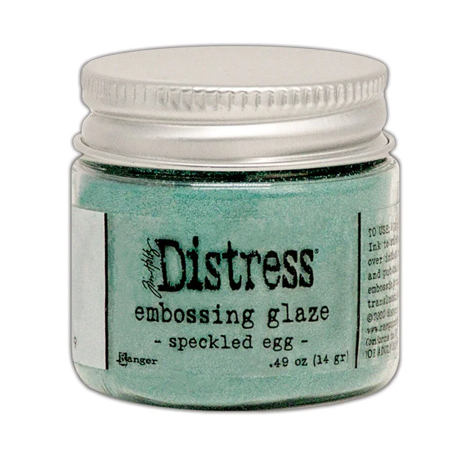 Tim Holtz Distress Embossing Glaze Speckled Egg
