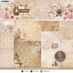 Teddy´s Tea Time Desing Paper Pad