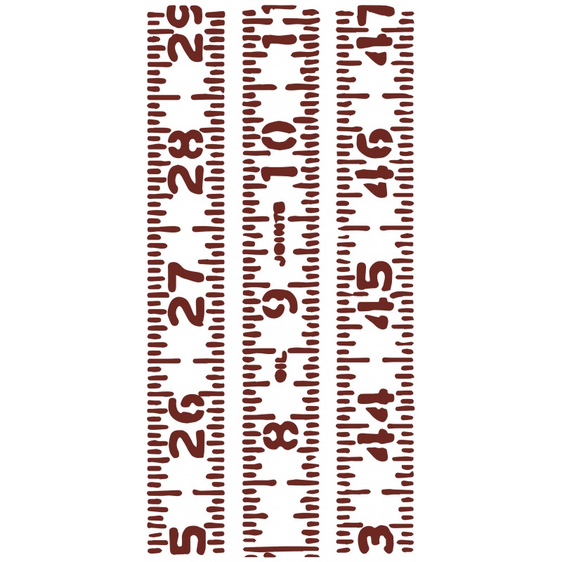 MISS STENCILS 14,5x24cm