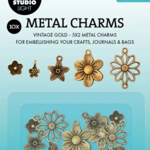 Charms de Metal Flores