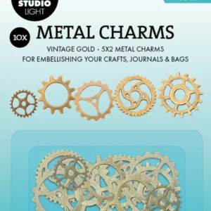 Charms de Metal Engranajes