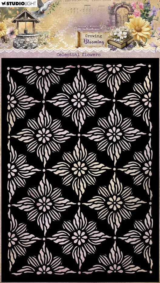 Growing & Blooming Mask Celestial Flowers