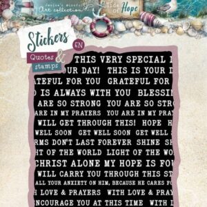 Pack de Pegatinas y Sentiments