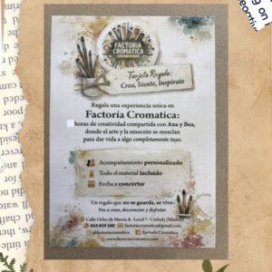 Tarjeta regalo Factoría Cromática