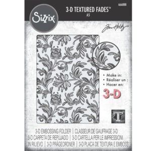 3D Texture Fades by Tim Holtz A5 Botanical Large