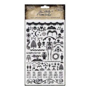 Tim Holtz Idea-Ology Remnant Rubs Rub-Ons Halloween