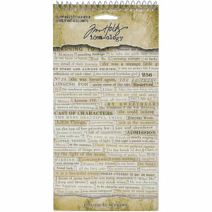 Tim Holtz Clipping Stickers Book