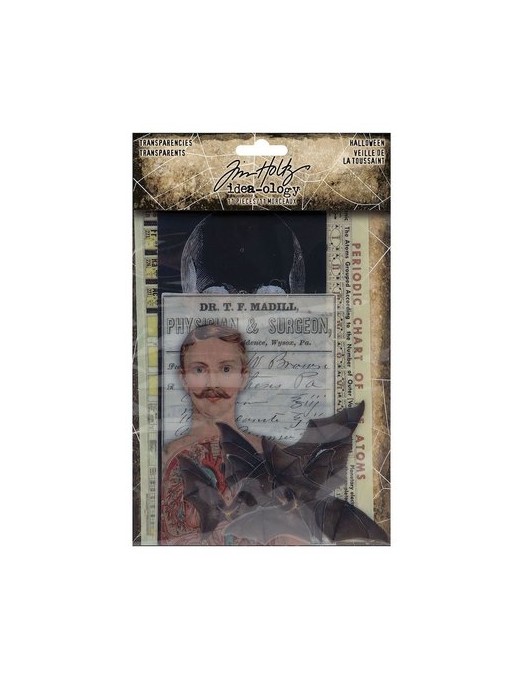 Tim Holtz idea-ology TRANSPARENCIAS HALLOWEEN