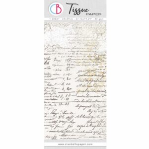 Tissue Paper HANDWRITTEN PAGE 69x49cm