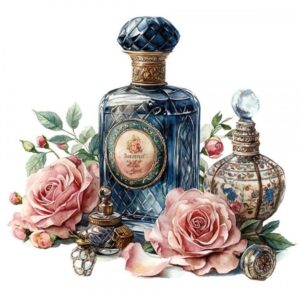Transfer DTF Textil Vintage Perfums 2
