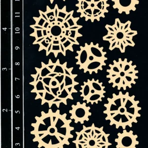 Chipboard Mini Cogs #3