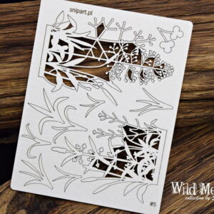 Chipboard Wild Meadow – Border 5