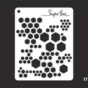 Mini Stencil Honeycomb Irregular