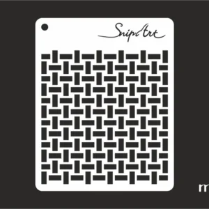 Mini Stencil Braid Background
