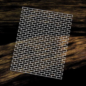 Chipboard Background Bricked Wall 2