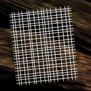 Chipboard Background Openwork chequered pattern