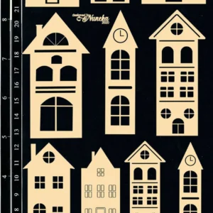 Chipboard Houses - by Nuneka