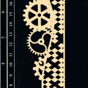 Chipboard Industrial Border #3