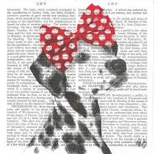 Servilleta Dalmatian With Red Bow