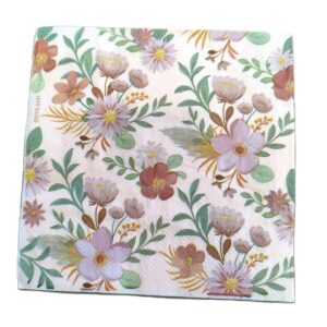 Servilleta Flores